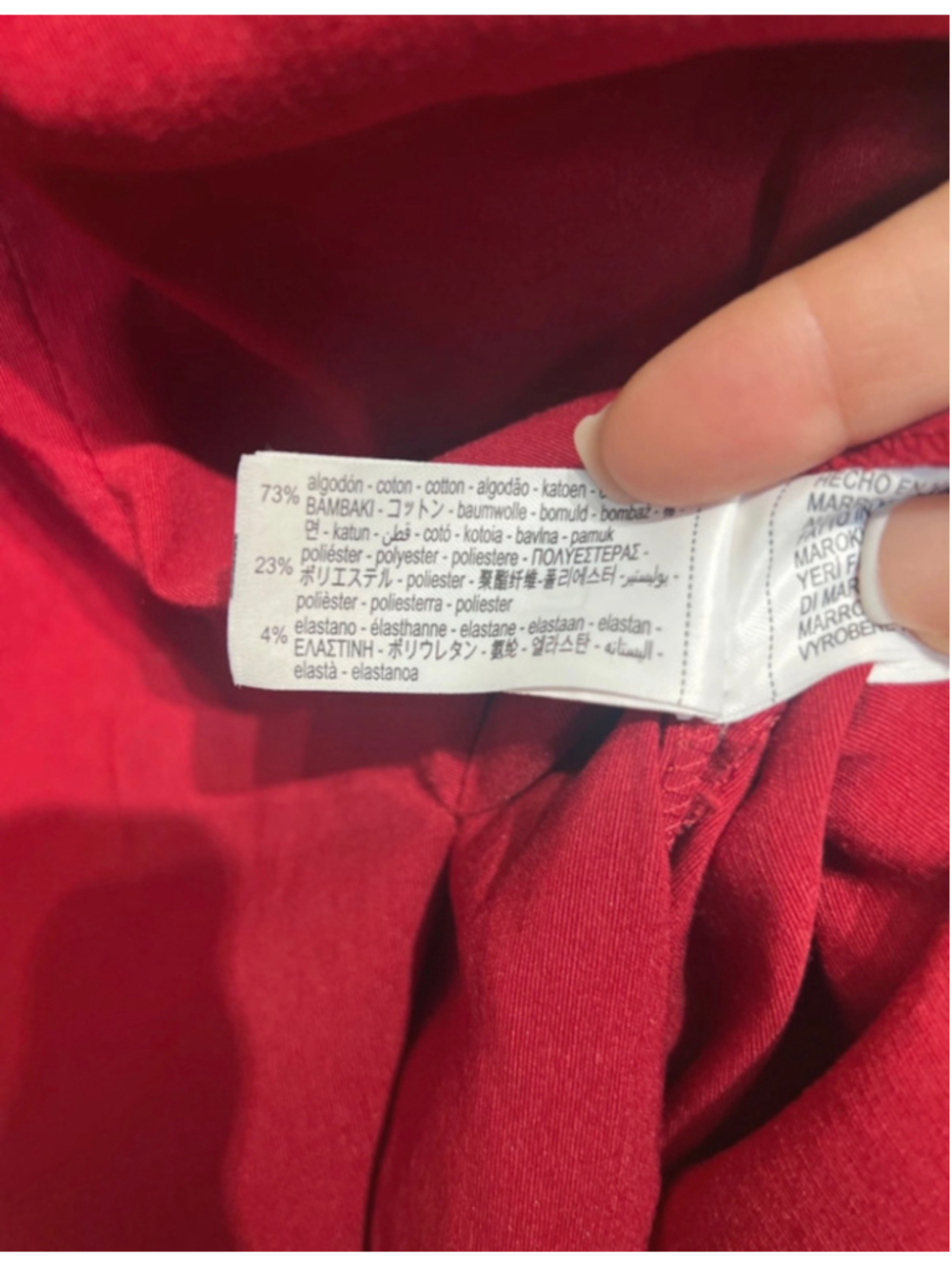 Zara ZW Collection Cutout Midi Dress Burgundy Red size Large - Picture 7 of 9